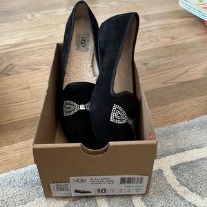 UGG Alloway Crystal Bow loafer